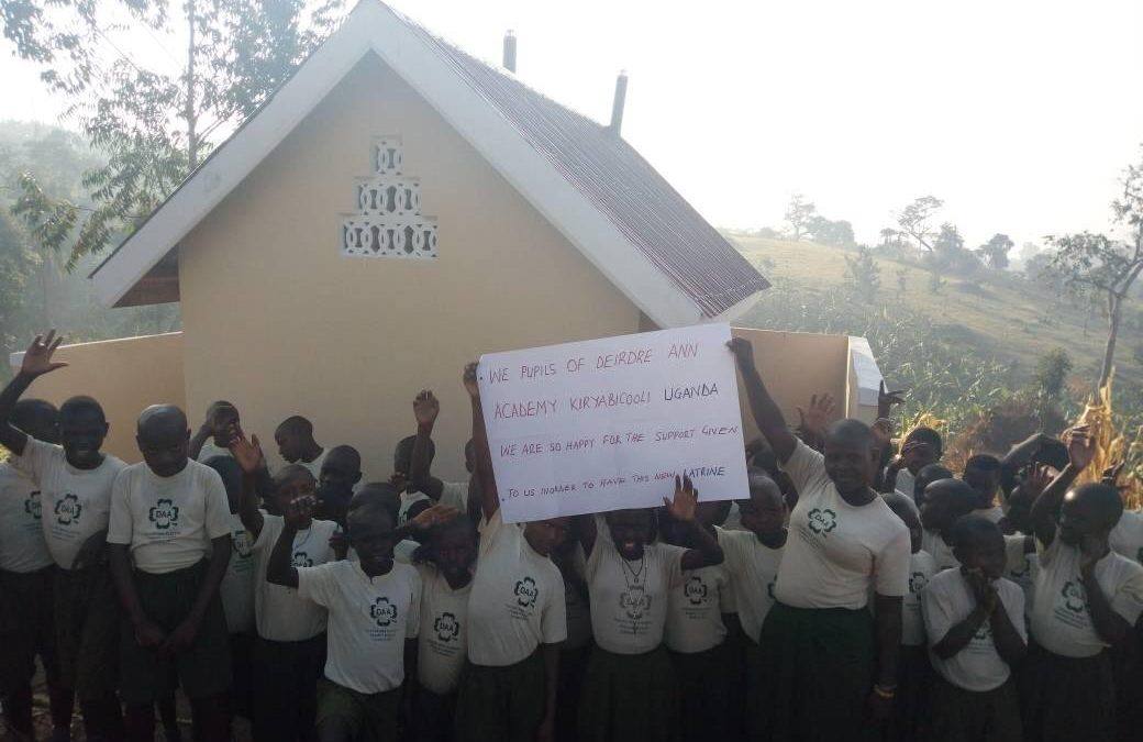 Girl’s Latrine for School in Kabaale, Uganda Completed